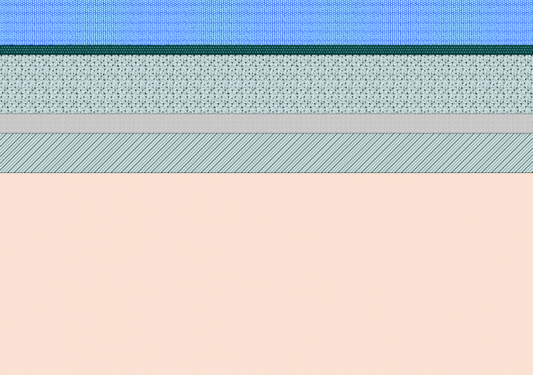 Insulated flat non-walkable roof [490.0] - ACCA software