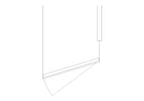 M&oacute;veis DWG - Coluna terminal 06