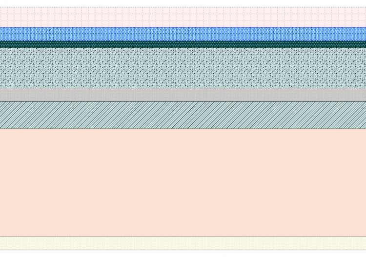 Insulated flat walkable roof [360.0] - ACCA software
