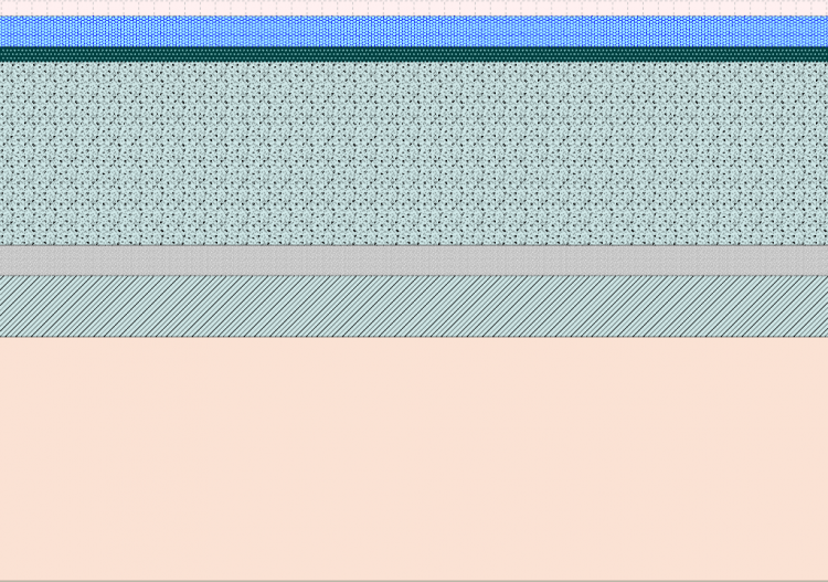 Insulated flat walkable roof [420.0] - ACCA software