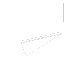 M&oacute;veis DWG - Coluna terminal 08