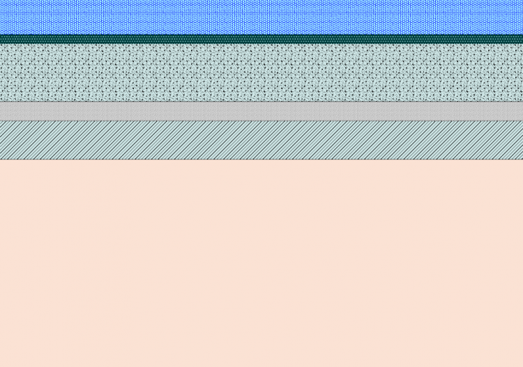Insulated flat walkable roof [470.0] - ACCA software