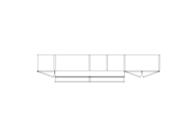 Furniture DWG - Composition Tiroirs 39