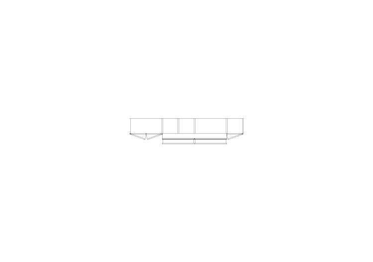 Muebles DWG - Composición cajones 40 - ACCA software Muebles DWG - Composición cajones 40 - ACCA software