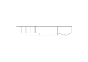 Furniture DWG - Composition Tiroirs 47