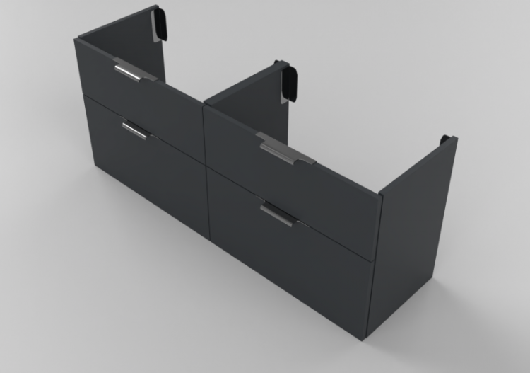 Mobili 3D - Mobile doppio in legno - Svedbergs - 861210 -...