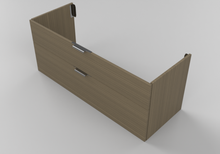 Mobili 3D - Mobile doppio in legno - Svedbergs - 131200 -...
