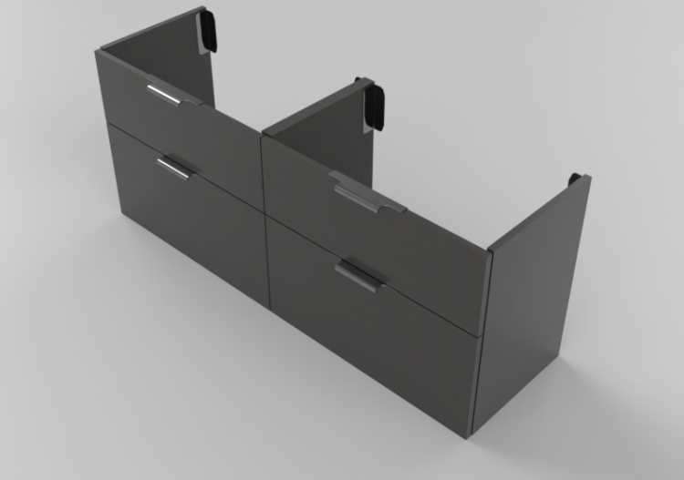 Mobili 3D - Mobile doppio in legno - Svedbergs - 181210 -...