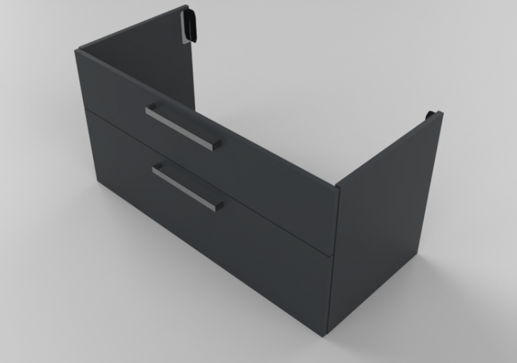 3D Furniture - Wooden Cabinet - Svedbergs - Signum 100 -...