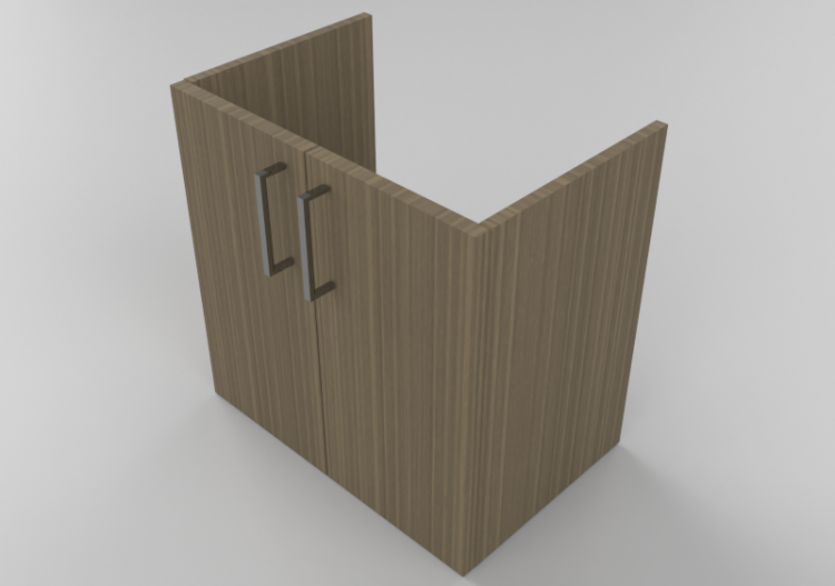 3D Furniture - Wood Cabinet - Svedbergs - 372350 - ACCA...