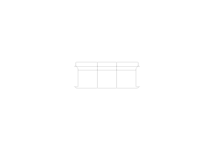 Furniture DWG - Type 4 sofa 06 - ACCA software Furniture DWG - Type 4 sofa 06 - ACCA software