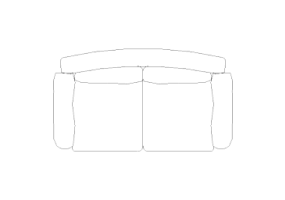 Mobili DWG - Divano tipo 5 02