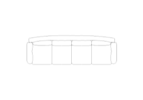 Mobili DWG - Divano tipo 5 04