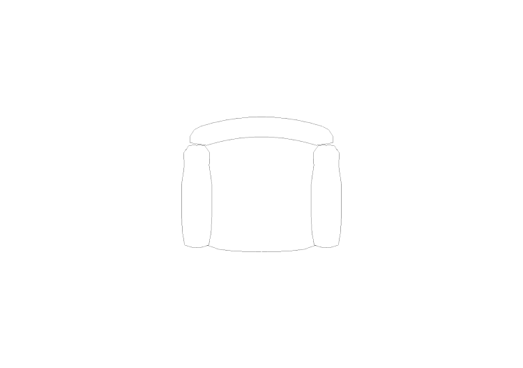 Furniture DWG - Canapé type 5 10 - ACCA software Furniture DWG - Canapé type 5 10 - ACCA software