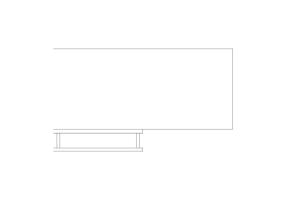 Bureau DWG - Armoires tiroirs 10