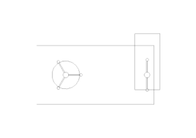 Escrit&oacute;rio DWG - Escrivaninhas tipo 3 25