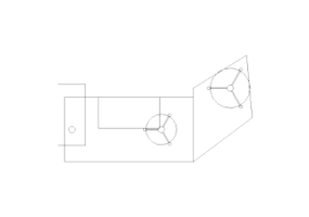 Ufficio DWG - Scrivanie tipo 3 28