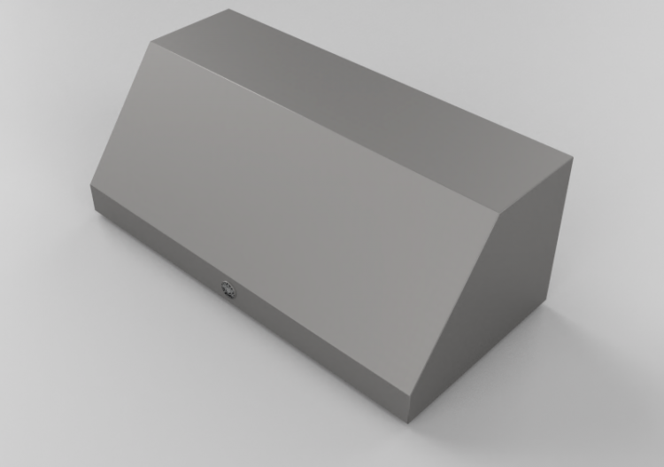 3D Haushaltgeräte - Wandmontierte Dunstabzugshaube aus...