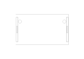 Escrit&oacute;rio DWG - Postos de trabalho 25
