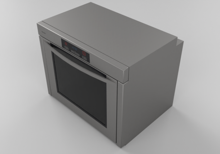 Eletrodomésticos 3D - Forno de embutir - Tecno - TF76 -...