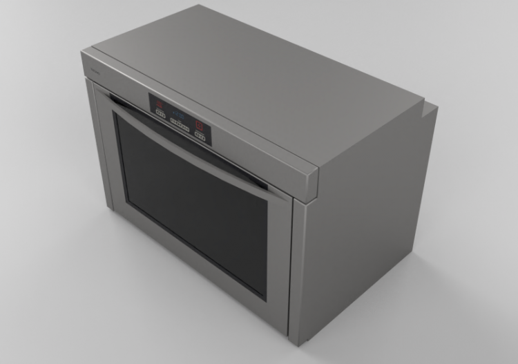 3D Electrical Appliances - Built-in oven - Tecno - TF90 -...