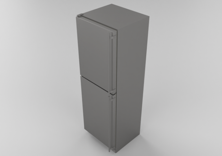Elettrodomestici 3D - Frigorifero combinato da incasso -...