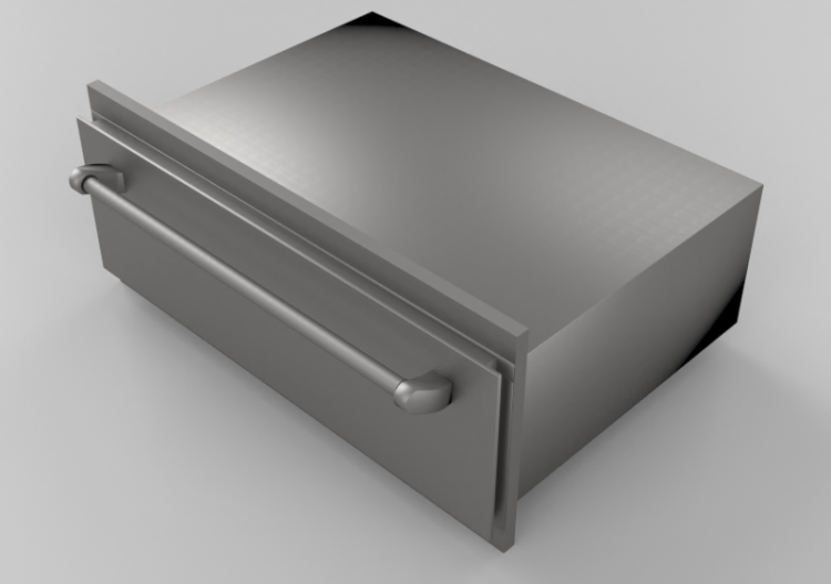 3D Haushaltgeräte - Getränke Wärmeschublade - Bertazzoni -...