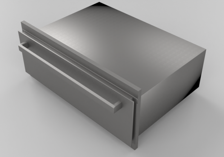 3D Haushaltgeräte - Getränke Wärmeschublade - Bertazzoni -...
