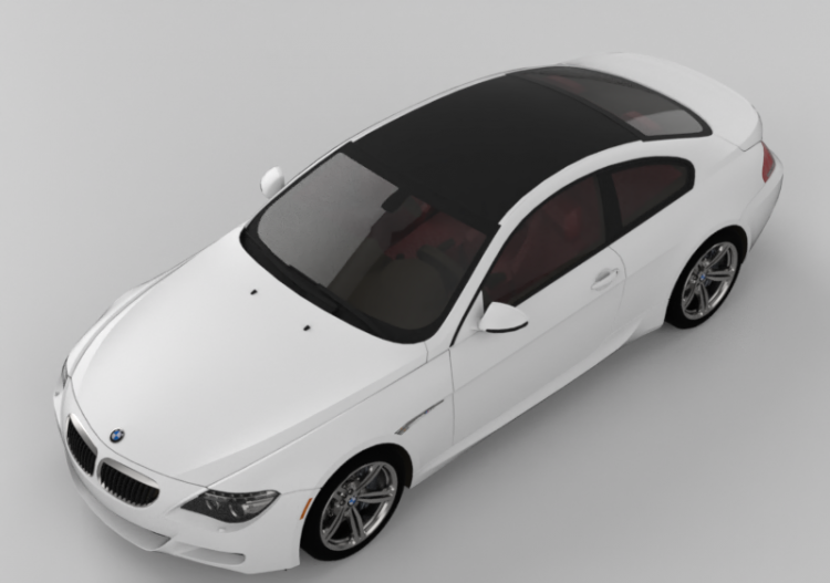 Automóviles 3D - BMW M6 de 2010 - ACCA software
