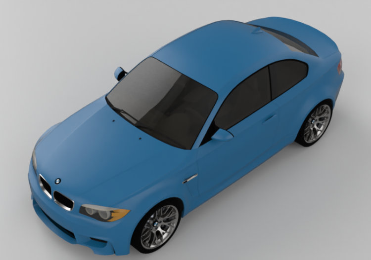 Automobili 3D - BMW serie 1 M del 2011 - ACCA software