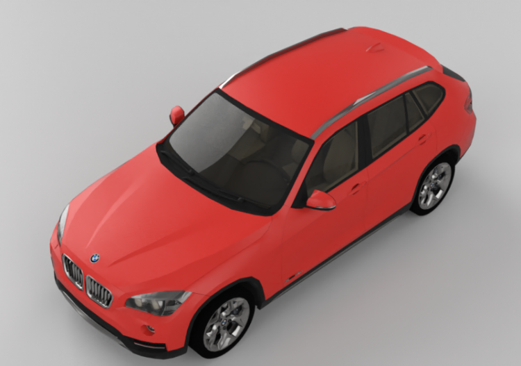 3D Autos - BMW X1 Jahr 2013 - ACCA software