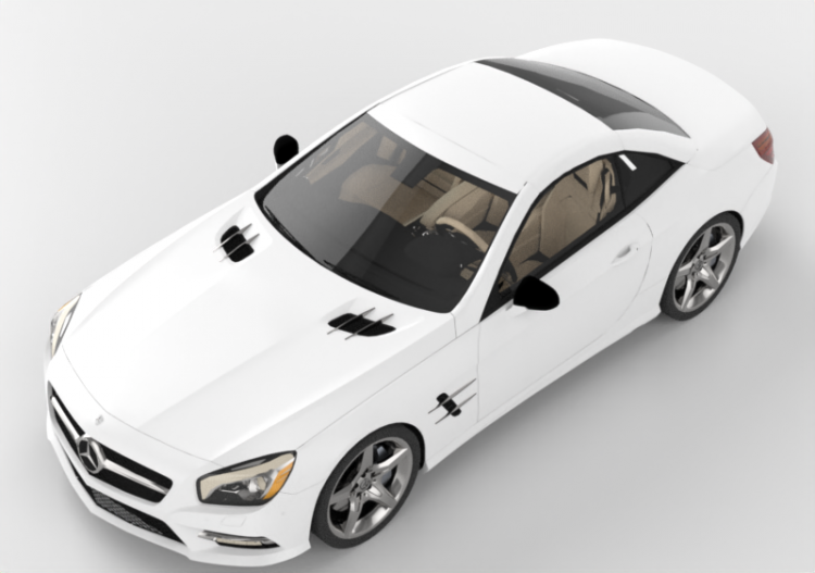3D Autos - Mercedes-Benz Serie SL500 Jahr 2013 - ACCA...