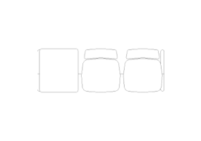 Bureau DWG - Chaise 19