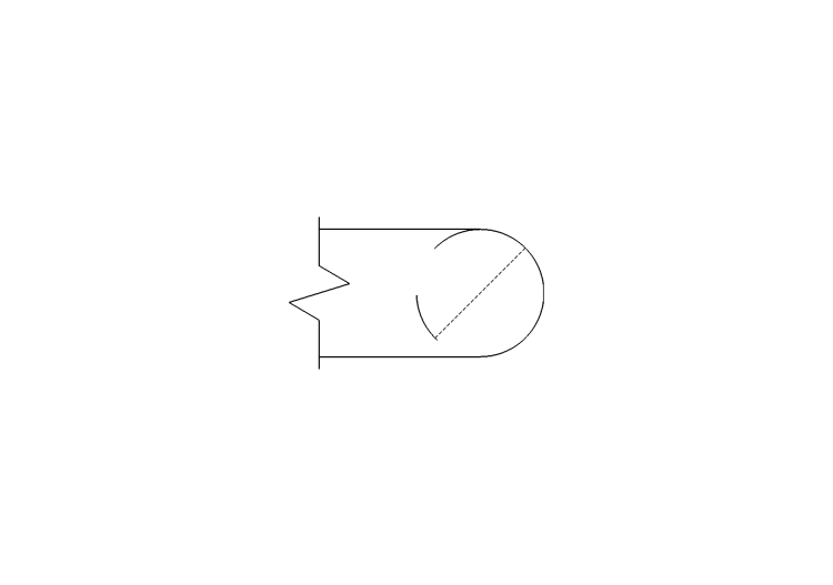 Circular extraction duct (hidden section) - ACCA software Circular extraction duct (hidden section) - ACCA software