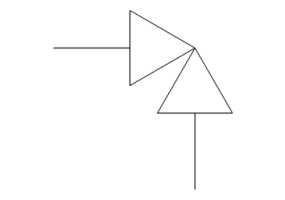 Absperrarmatur in Eckform