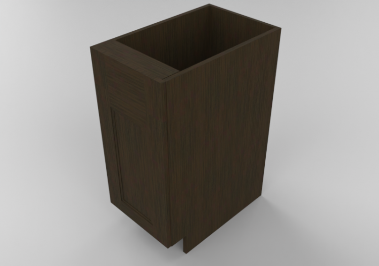 Mobili 3D - Mobile in legno con un’anta - Panda - B15 -...
