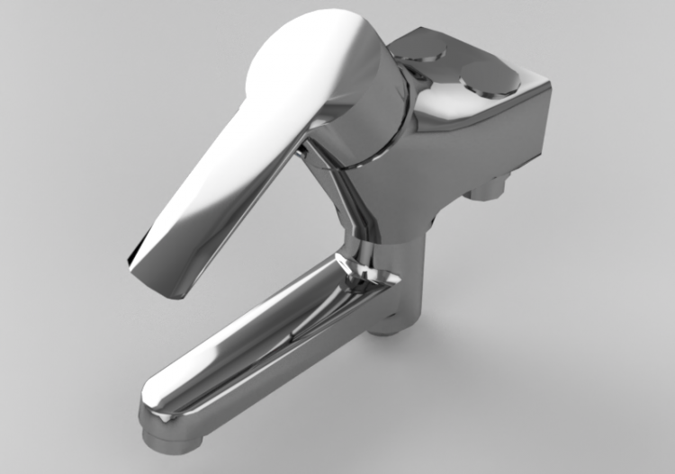 Rubinetti 3D - Miscelatore a parete per vasca – Mora - ...