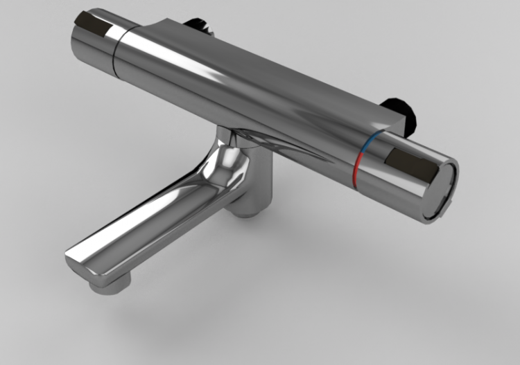 Rubinetti 3D - Miscelatore a parete per vasca – Mora - ...