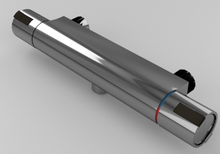 Rubinetti 3D - Miscelatore a parete per doccia – Mora - ...