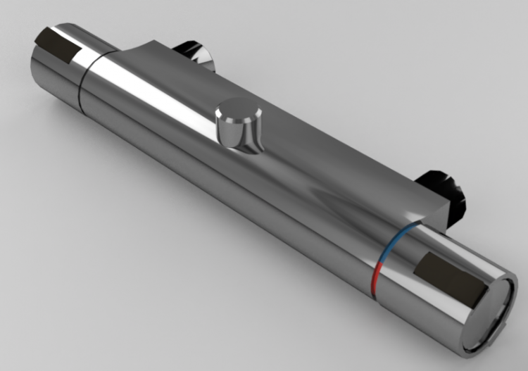 Rubinetti 3D - Miscelatore a parete per doccia – Mora - ...