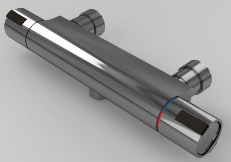 Rubinetti 3D - Miscelatore a parete per doccia – Mora - ...