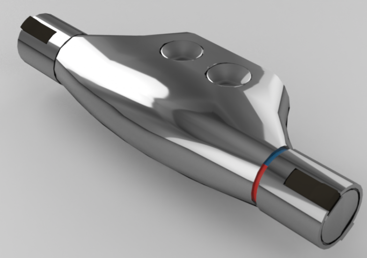 Rubinetti 3D - Miscelatore a parete per doccia – Mora - ...