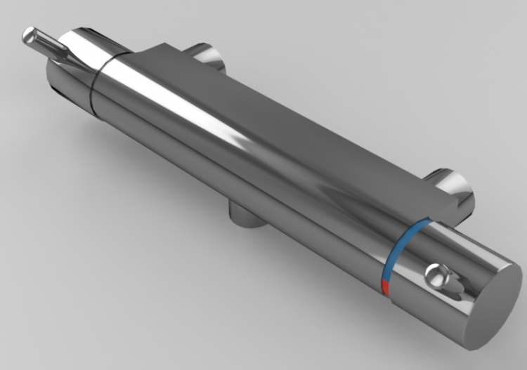 Torneiras 3D - Misturador de parede para chuveiro – Mora - ...