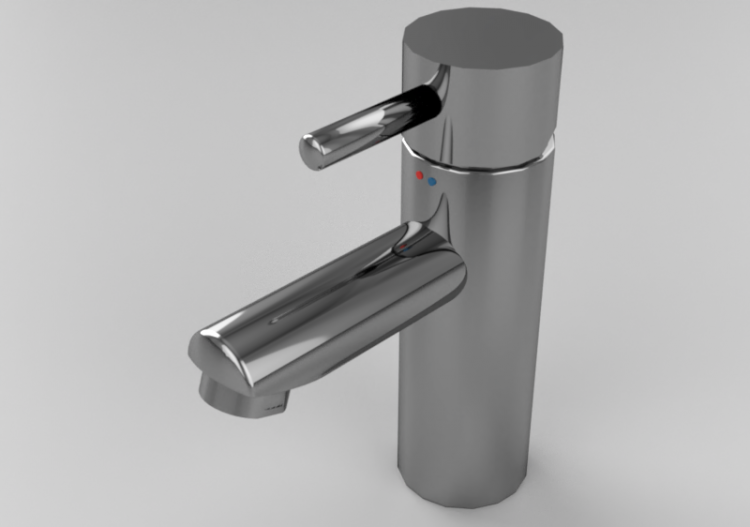 Rubinetti 3D - Miscelatore per lavabo – Mora - Inxx A1 –...