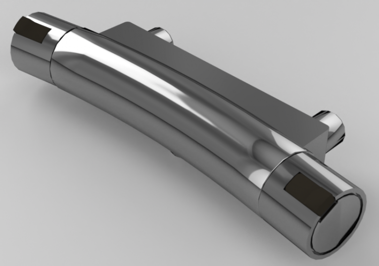 Rubinetti 3D - Miscelatore a parete per doccia – Mora -...