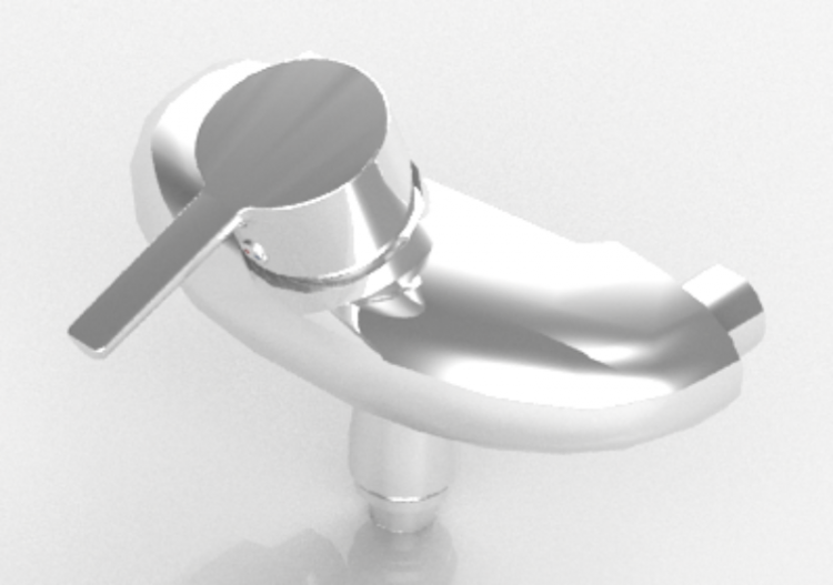 3D Wasserhähne - Wandmontierter Duschmischer - Mora - MMIX...