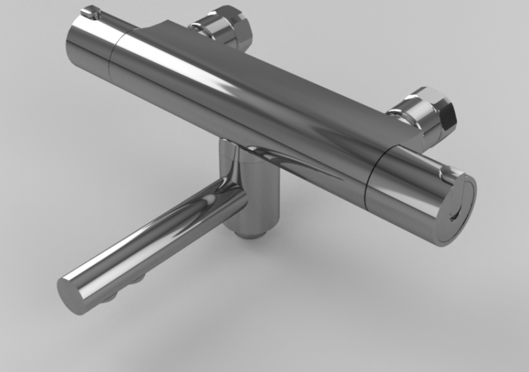 Rubinetti 3D - Miscelatore a parete per vasca – Mora – Rexx...