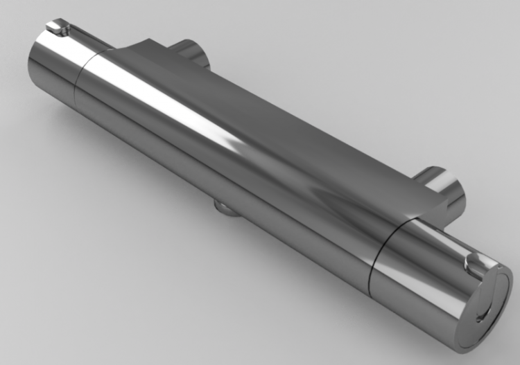 Rubinetti 3D - Miscelatore a parete per doccia – Mora –...