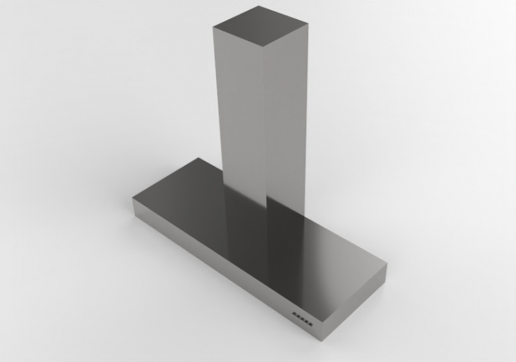Elettrodomestici 3D - Cappa a parete in acciaio inox –...