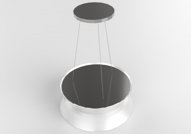 Electrodomésticos 3D - Campana extractora de isla en acero...